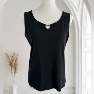 Black Sleeveless Top